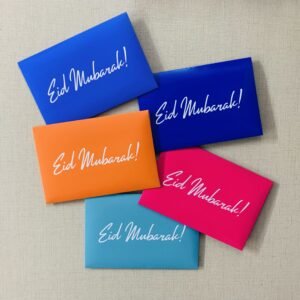 Solid Color Eid Envelopes