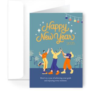 Achieve Your Goals New Year Card