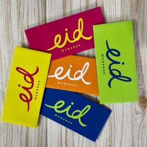 Vibrant Color Eid Envelope